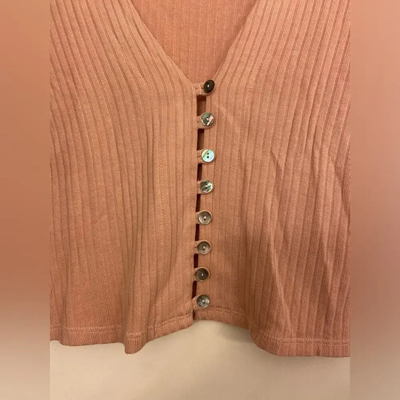 Reformation Pink Long Sleeve Top - Picture 6 of 7